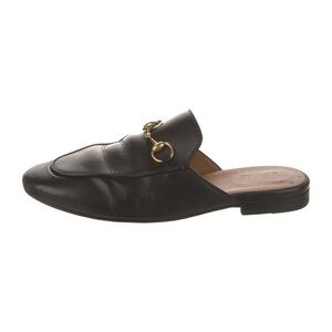 ❤️Gucci Horsebit Accent Leather Mules❤️